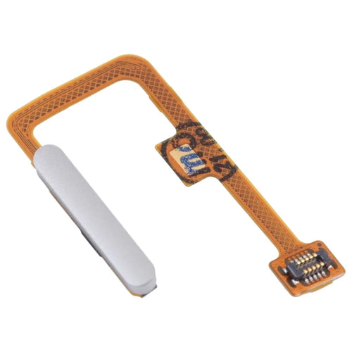 OEM Home Key Fingerprint Button Flexible Cable Replacement Part (without Logo) for Xiaomi Mi 11 Lite 4G M2101K9G / 11 Lite 5G - White - 1