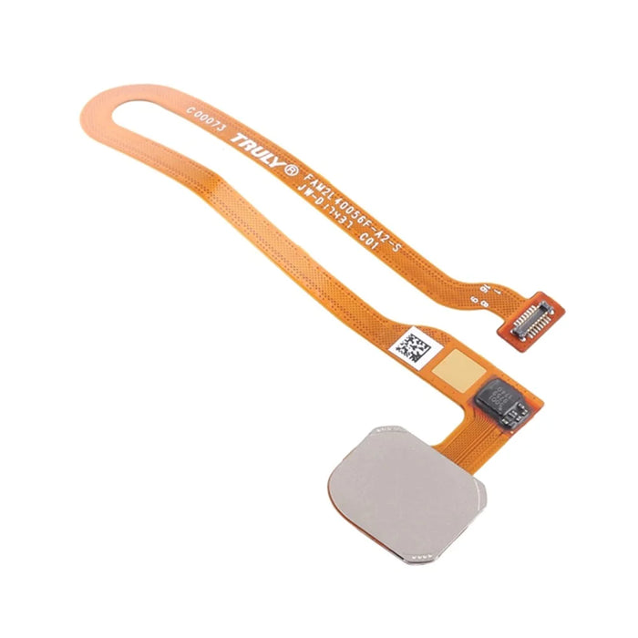 OEM Home Key Fingerprint Button Flex Cable Part Replacement (without Logo) for Oppo A83/A73/A79 - Black - 3