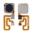 For Xiaomi Redmi 6 (Dual Camera: 12MP+5MP)/6A (Single 12MP Rear Camera) OEM Home Key Fingerprint Button Flex Cable Part Replacement (without Logo) - Black - 1
