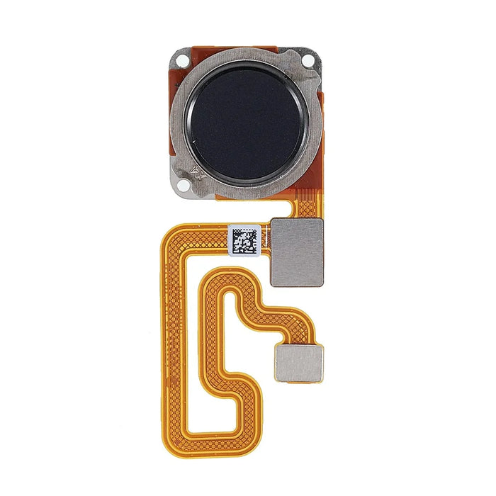 For Xiaomi Redmi 6 (Dual Camera: 12MP+5MP)/6A (Single 12MP Rear Camera) OEM Home Key Fingerprint Button Flex Cable Part Replacement (without Logo) - Black - 2
