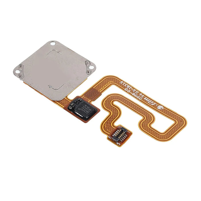For Xiaomi Redmi 6 (Dual Camera: 12MP+5MP)/6A (Single 12MP Rear Camera) OEM Home Key Fingerprint Button Flex Cable Part Replacement (without Logo) - Black - 5