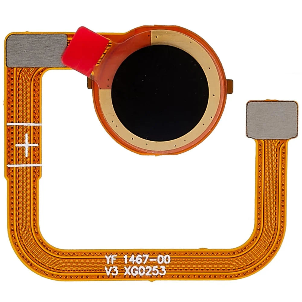 For Xiaomi Redmi Note 9 (MTK Helio G85) OEM Home Key Fingerprint Button Flex Cable Part Replacement (without Logo) - 1