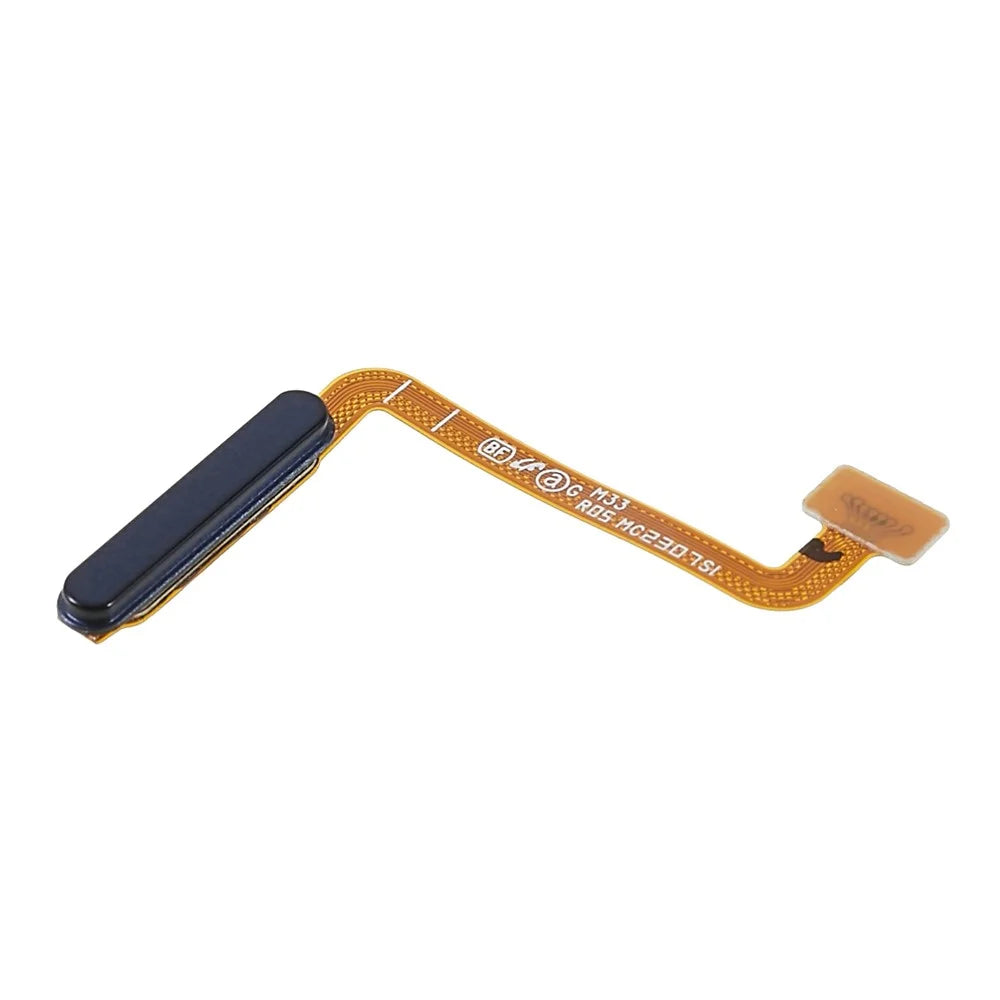 For Samsung Galaxy M33 5G (Global Version) SM-M336B OEM Home Key Fingerprint Button Flex Cable Part Replacement (without Logo) - Blue - 3