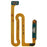 For Samsung Galaxy A13 4G A135 OEM Home Key Fingerprint Button Flex Cable Part Replacement (without Logo) - Black - 2