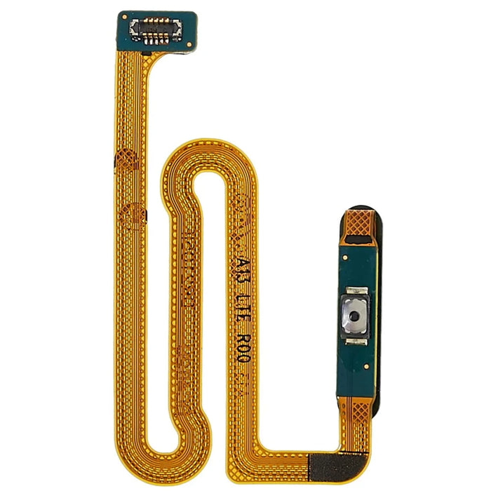 For Samsung Galaxy A13 4G A135 OEM Home Key Fingerprint Button Flex Cable Part Replacement (without Logo) - Black - 2