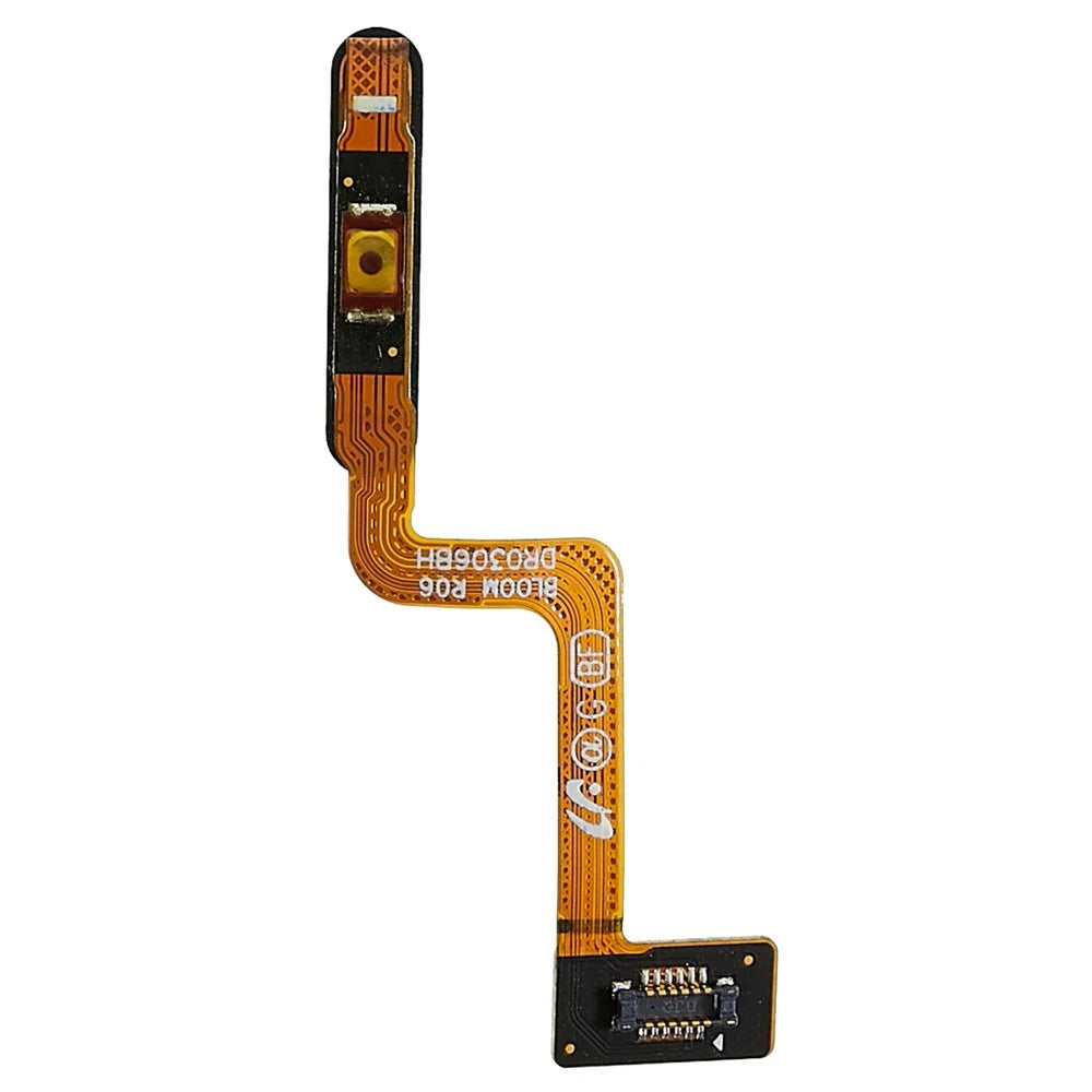 For Samsung Galaxy Z Flip 4G F700 / Z Flip 5G F707 OEM Home Key Fingerprint Button Flex Cable Part (without Logo) - Black - 2
