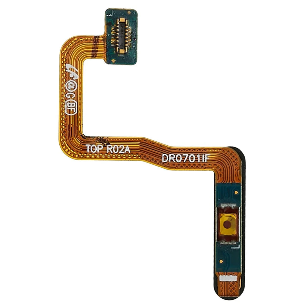 For Samsung Galaxy Z Fold2 5G F916 OEM Home Key Fingerprint Button Flex Cable Part (without Logo) - Black - 2