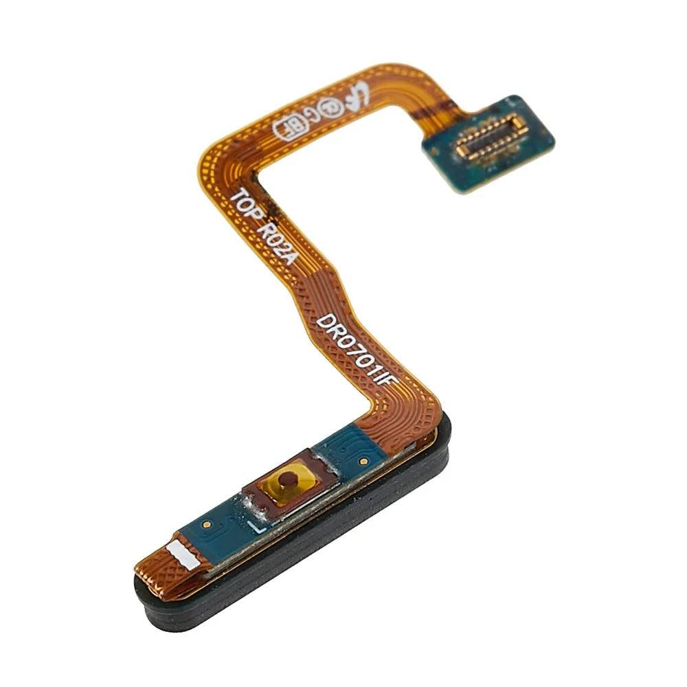 For Samsung Galaxy Z Fold2 5G F916 OEM Home Key Fingerprint Button Flex Cable Part (without Logo) - Black - 3