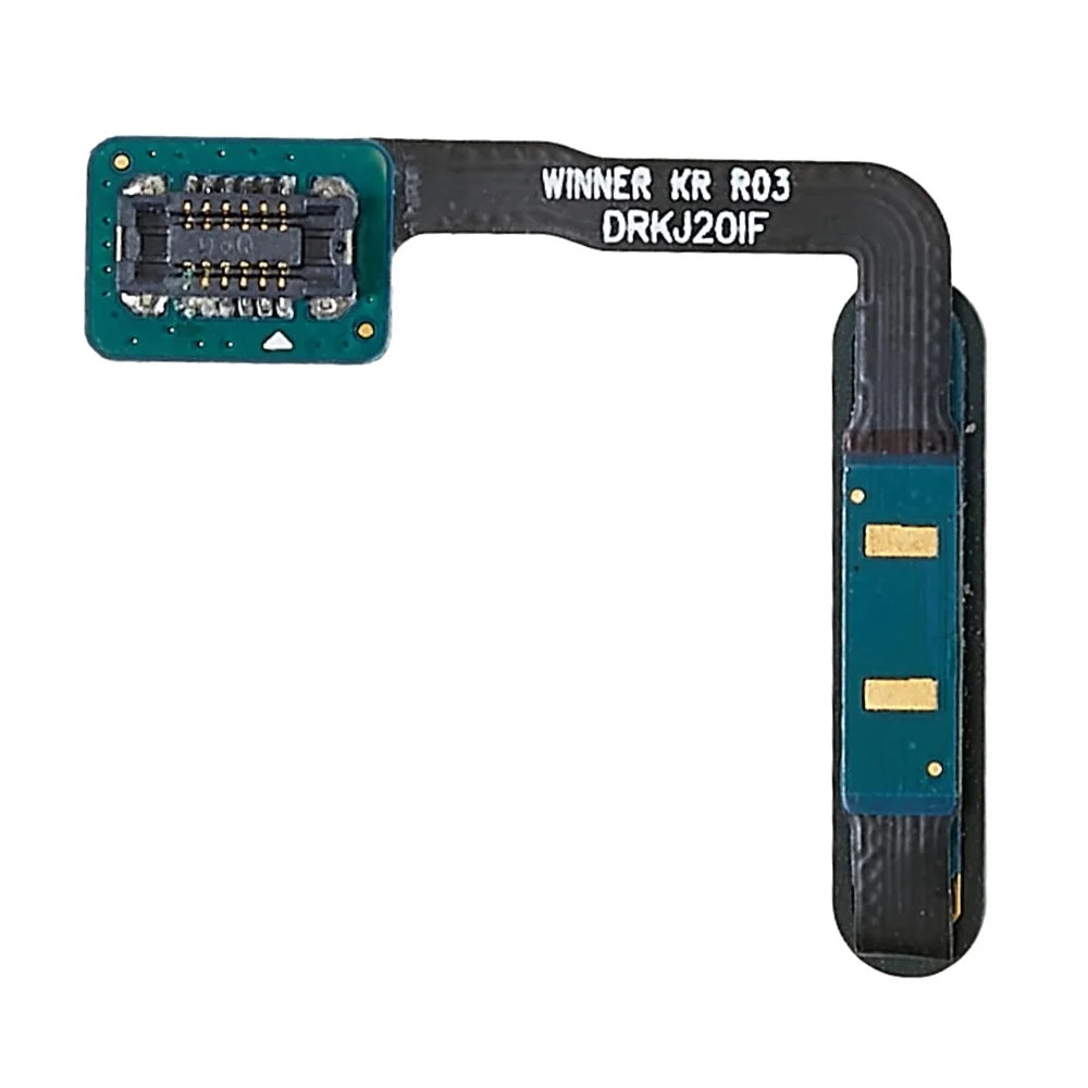 For Samsung Galaxy Fold 5G F907 OEM Home Key Fingerprint Button Flex Cable Part (without Logo) - Black - 2