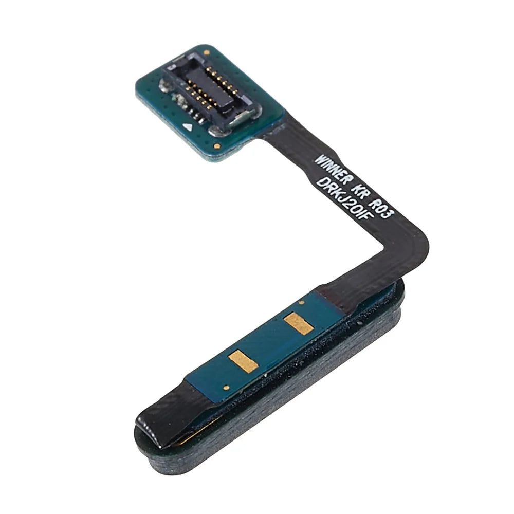 For Samsung Galaxy Fold 5G F907 OEM Home Key Fingerprint Button Flex Cable Part (without Logo) - Black - 4