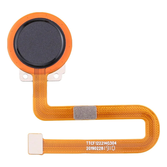 For Nokia 6.2 / 7.2 OEM Home Key Fingerprint Button Flex Cable Part (without Logo)  - Black - 1