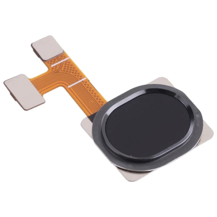 For Samsung Galaxy A21 A215 OEM Home Key Fingerprint Button Flex Cable (without Logo) - Black - 2