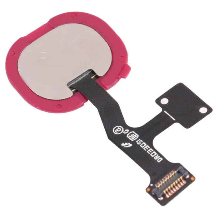 For Samsung Galaxy M31 M315 OEM Home Key Fingerprint Button Flex Cable (without Logo) - Red - 2