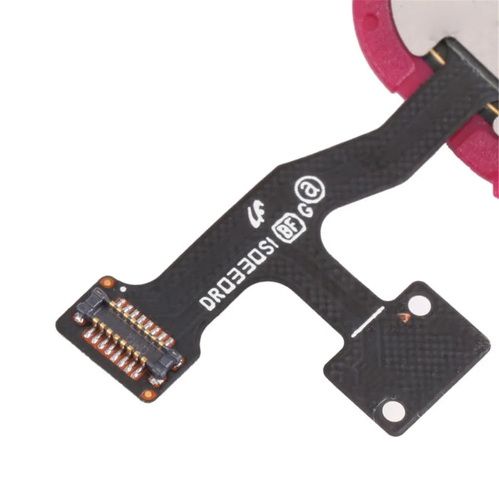 For Samsung Galaxy M31 M315 OEM Home Key Fingerprint Button Flex Cable (without Logo) - Red - 4