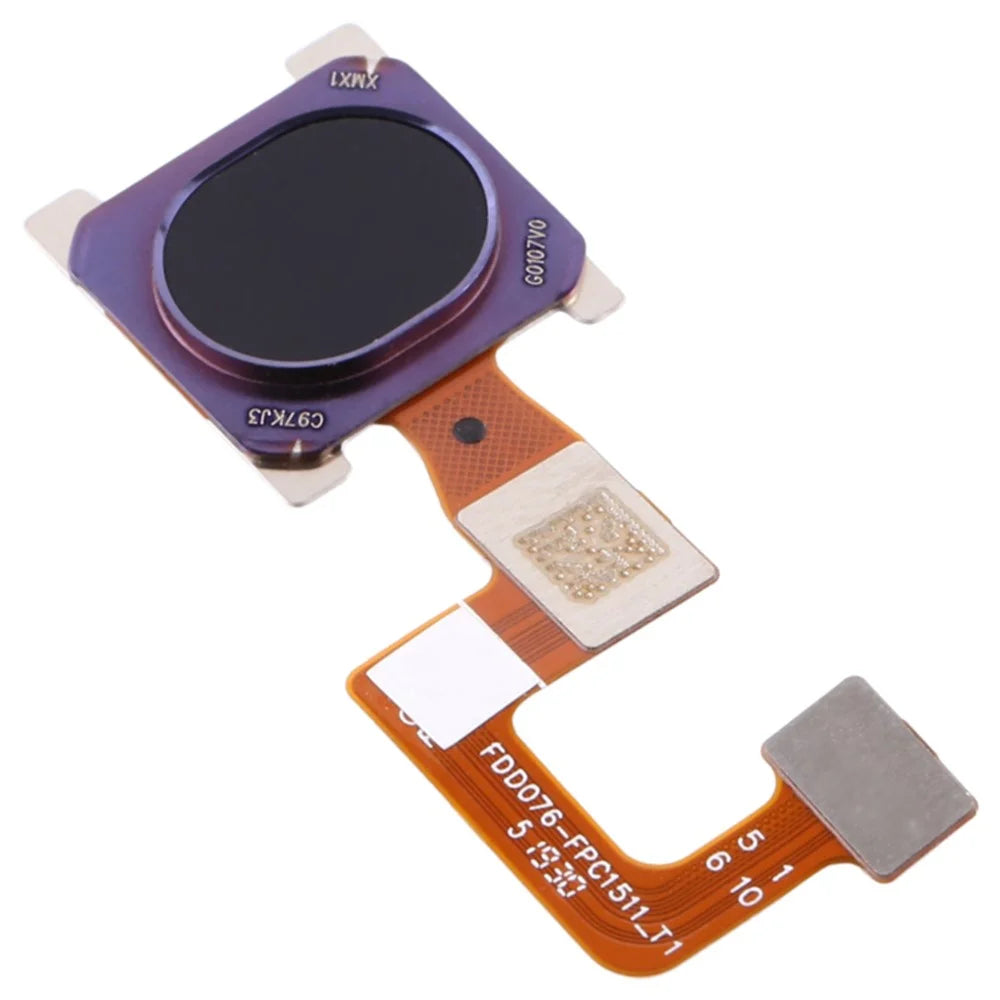 For OPPO F11 Pro OEM Home Key Fingerprint Button Flex Cable Part (without Logo) - Black - 1