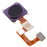 For OPPO F11 Pro OEM Home Key Fingerprint Button Flex Cable Part (without Logo) - Black - 1