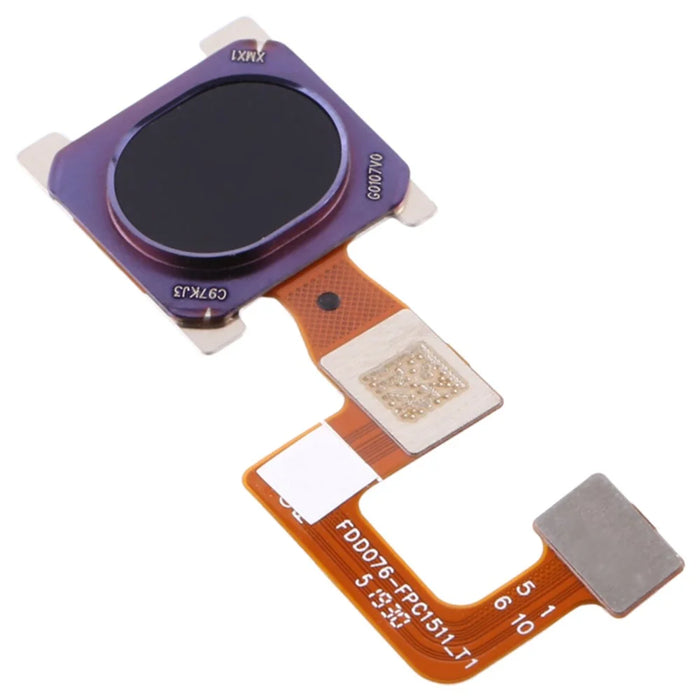 For OPPO F11 Pro OEM Home Key Fingerprint Button Flex Cable Part (without Logo) - Black - 1