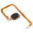For Oppo A5s (AX5s) OEM Home Key Fingerprint Button Flex Cable Part (without Logo) - Black - 1