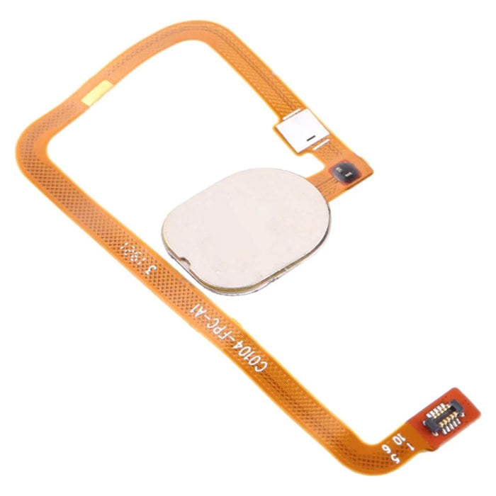 For Oppo A5s (AX5s) OEM Home Key Fingerprint Button Flex Cable Part (without Logo) - Black - 2