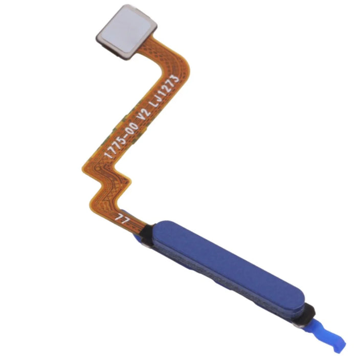 For Xiaomi Poco M3 Pro 5G / Redmi Note 10T 5G OEM Home Key Fingerprint Button Flex Cable Part (without Logo) - Dark Blue - 1