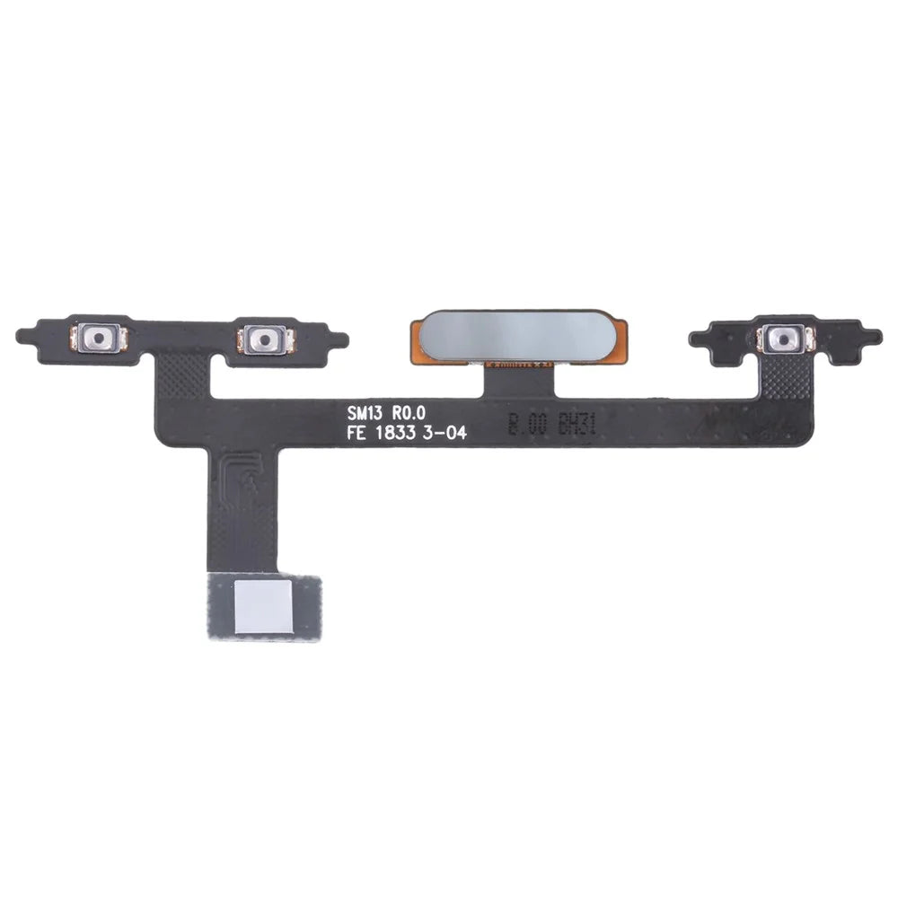 For Sony Xperia 10 OEM Home Key Fingerprint Button Flex Cable Part (without Logo) - White - 1