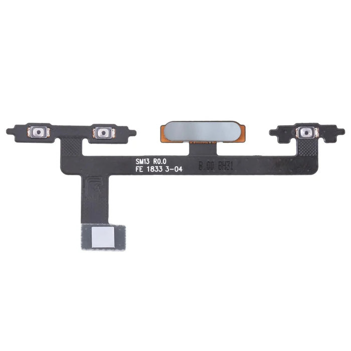 For Sony Xperia 10 OEM Home Key Fingerprint Button Flex Cable Part (without Logo) - White - 1