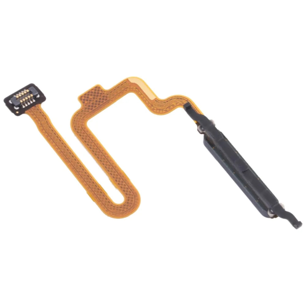 For Xiaomi Redmi Note 11T 5G / Note 11S 5G OEM Home Key Fingerprint Button Flex Cable Part (without Logo) - Black - 2