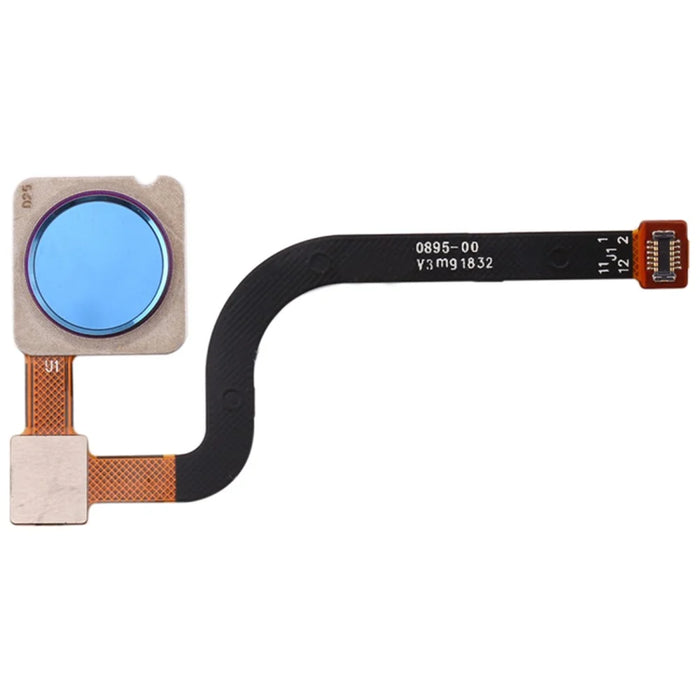 For Xiaomi Mi 8 SE (5.88-inch) OEM Home Key Fingerprint Button Flex Cable Part (without Logo) - Blue - 3