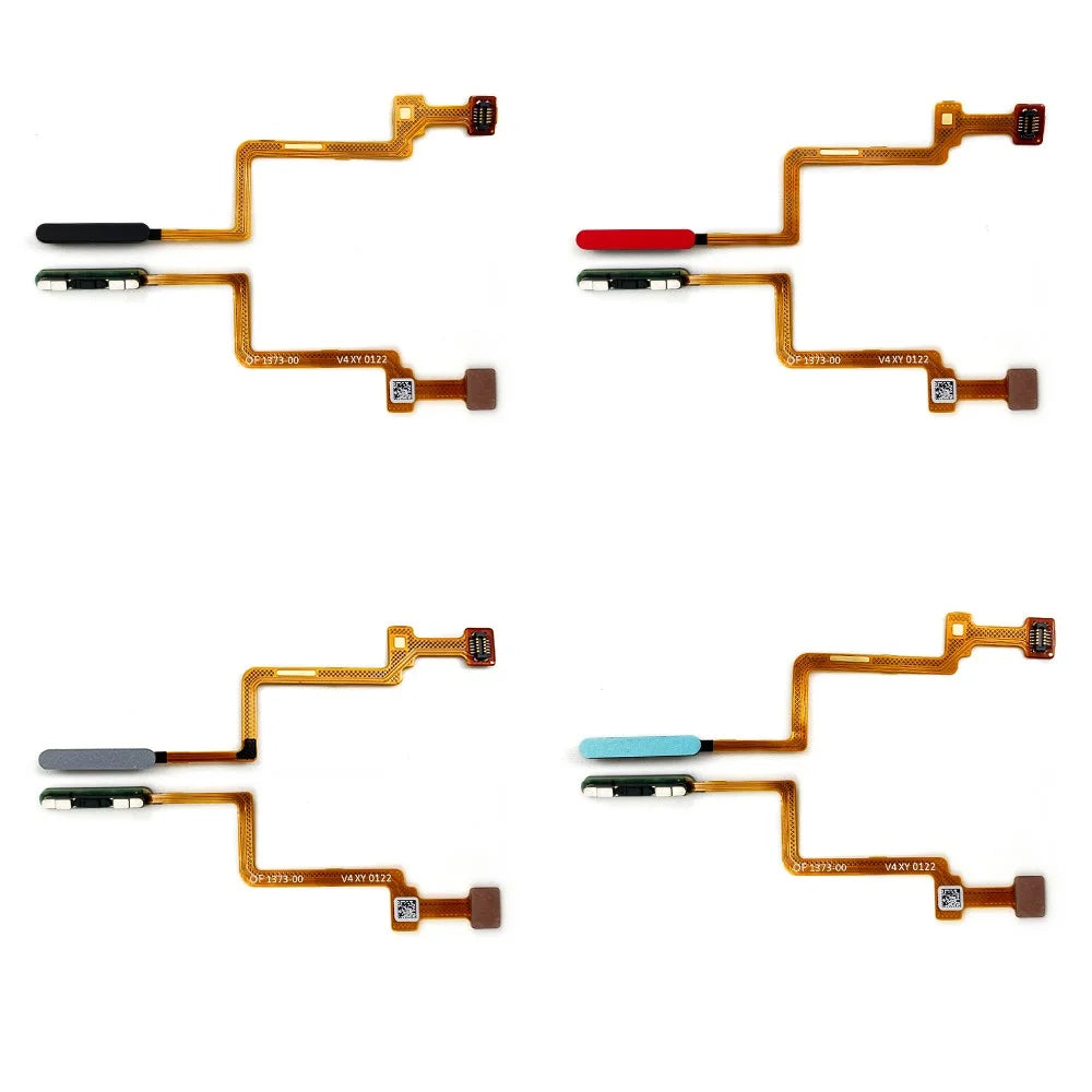 For Xiaomi Mi 10T 5G / Mi 10T Pro 5G / Redmi K30S / Redmi K30i 5G OEM Home Key Fingerprint Button Flex Cable Part (without Logo) - Black - 3