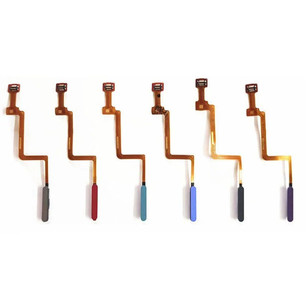 For Xiaomi Mi 10T 5G / Mi 10T Pro 5G / Redmi K30S / Redmi K30i 5G OEM Home Key Fingerprint Button Flex Cable Part (without Logo) - Black - 4