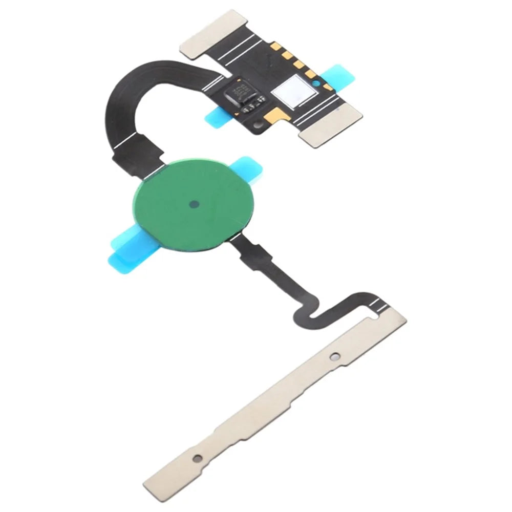 For Google Pixel 5 OEM Fingerprint Identification Flex Cable Power On / Off and Volume Cable (without Logo) - Grey - 3