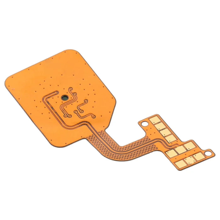For LG G8S ThinQ LMG810 OEM Home Key Fingerprint Button Flex Cable Replacement Part (without Logo) - Dark Blue - 3