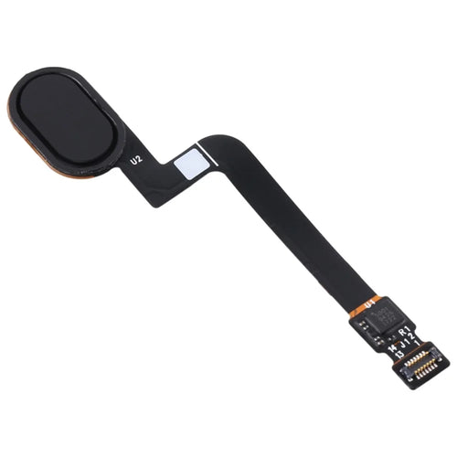 For Motorola Moto G5S OEM Home Key Fingerprint Button Flex Cable Repair Part (without Logo) - Black - 1