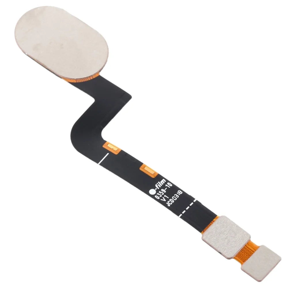 For Motorola Moto G5S OEM Home Key Fingerprint Button Flex Cable Repair Part (without Logo) - Black - 2