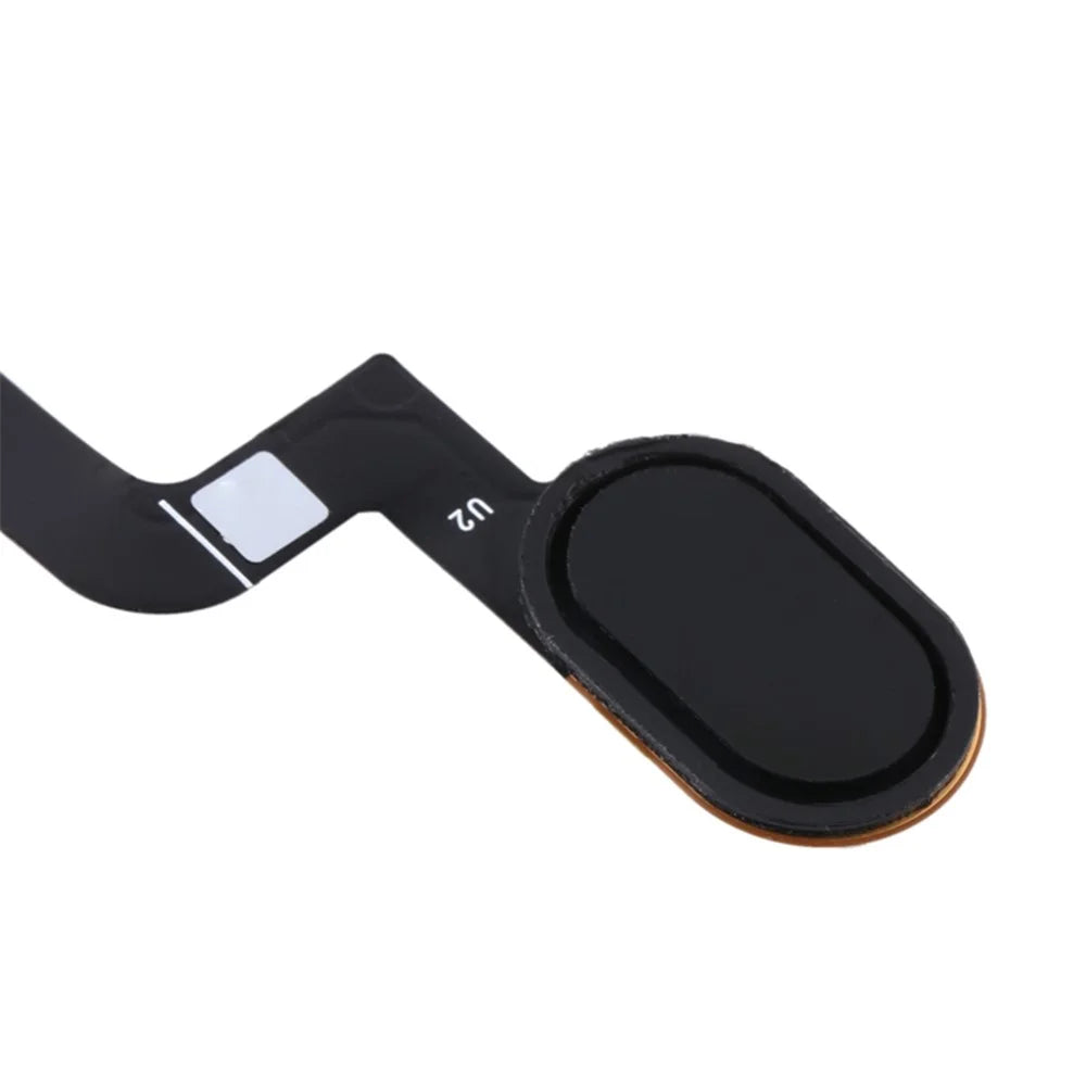For Motorola Moto G5S OEM Home Key Fingerprint Button Flex Cable Repair Part (without Logo) - Black - 4