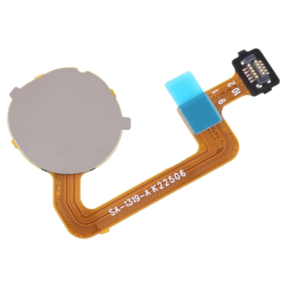 For Xiaomi Redmi 12C 4G OEM Home Key Fingerprint Button Flex Cable Part Replacement (without Logo) - Black - 2