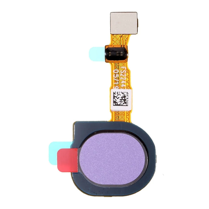 For Samsung Galaxy M11 M115 OEM Home Key Fingerprint Button Flex Cable Part Replacement (without Logo) - Purple - 1