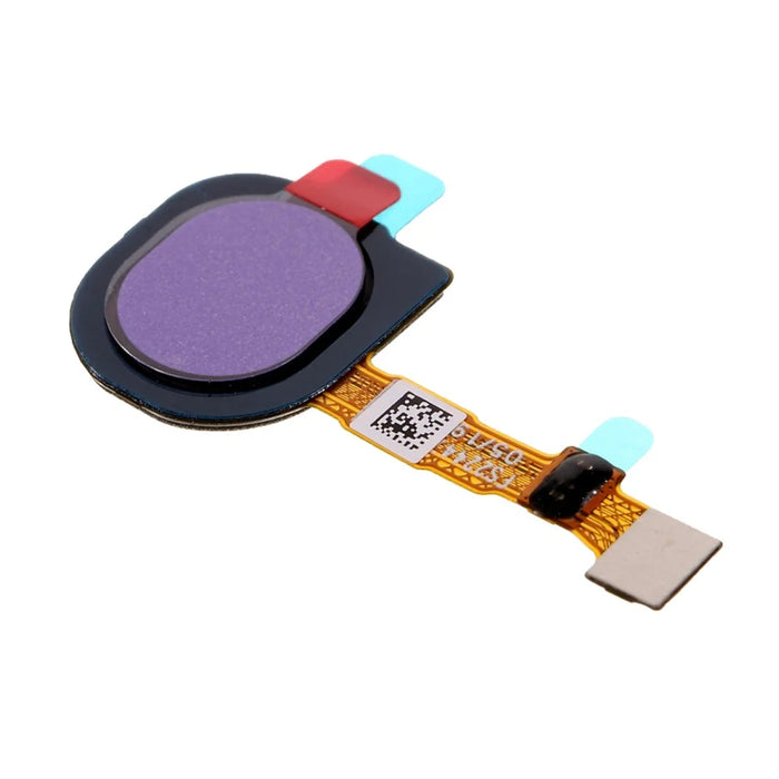 For Samsung Galaxy M11 M115 OEM Home Key Fingerprint Button Flex Cable Part Replacement (without Logo) - Purple - 3