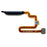 For Xiaomi Poco M4 Pro 5G OEM Home Key Fingerprint Button Flex Cable Part Replacement (without Logo) - Black - 1