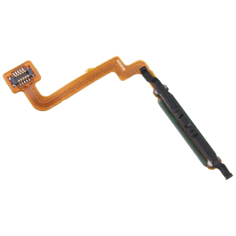For Xiaomi Redmi 10 4G (2021) / 10 Prime / Note 11 4G / 10 2022 4G / 10 Prime 2022 4G OEM Home Key Fingerprint Button Flex Cable Part Replacement (without Logo) - Black - 2