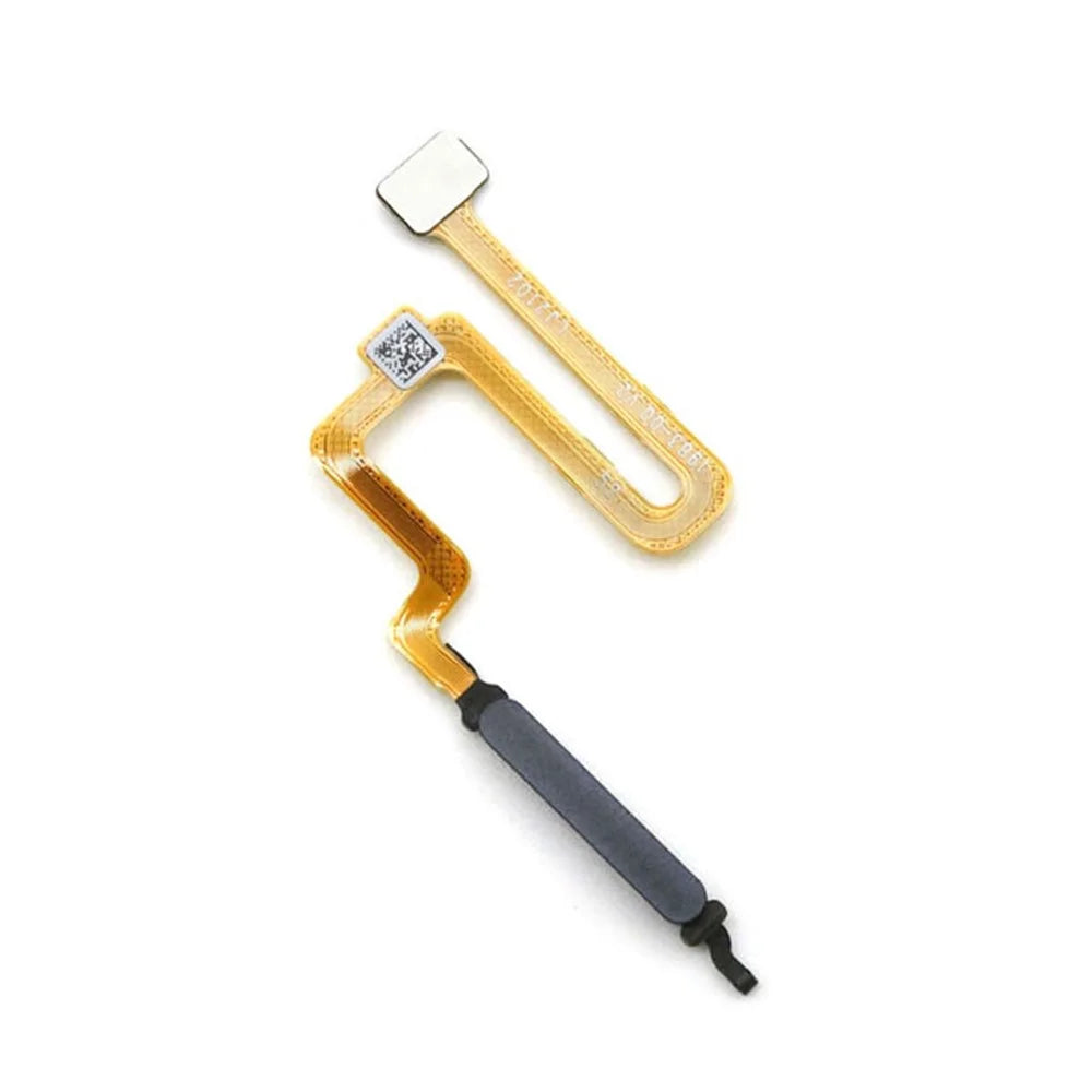 For Xiaomi Poco X4 Pro 5G OEM Home Key Fingerprint Button Flex Cable Replacement Part (without Logo) - Black - 1