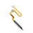 For Xiaomi Poco X4 Pro 5G OEM Home Key Fingerprint Button Flex Cable Replacement Part (without Logo) - Black - 1