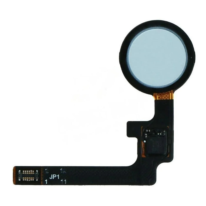 For Google Pixel 2 OEM Home Key Fingerprint Button Flex Cable Part (without Logo) - Blue - 1