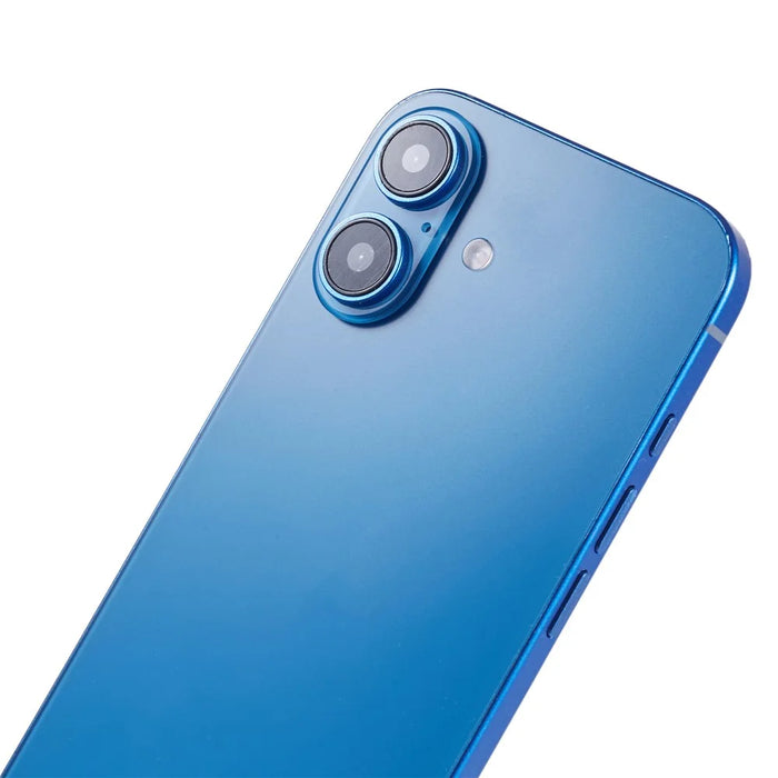 For iPhone 16 Plus Fake Phone Model Black Screen Not Real Smartphone Display (Without Logo) - Blue - 6