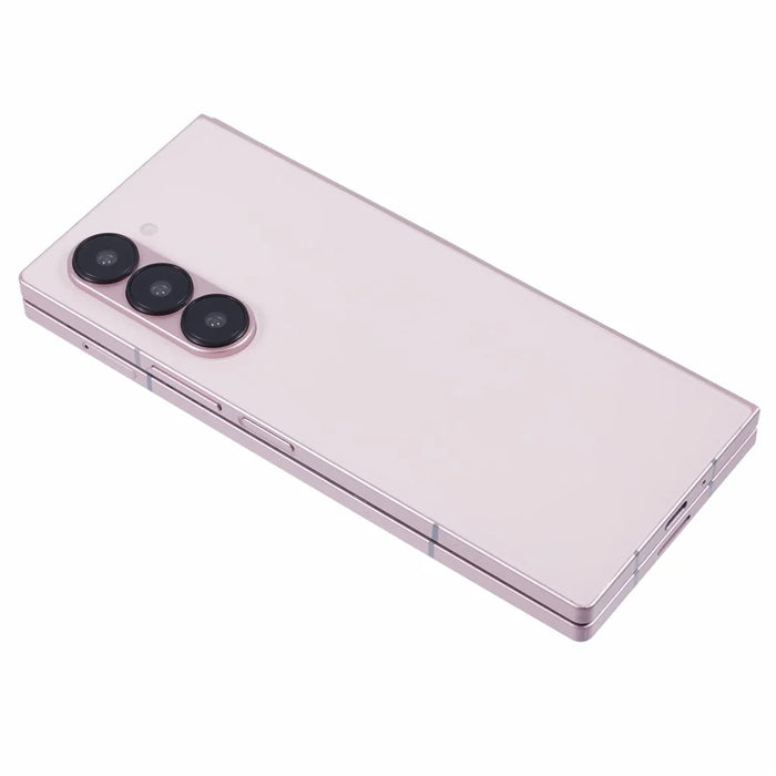 For Samsung Galaxy Z Fold6 5G Fake Phone Model Black Screen Not Real Smartphone Display (Without Logo) - Pink - 4