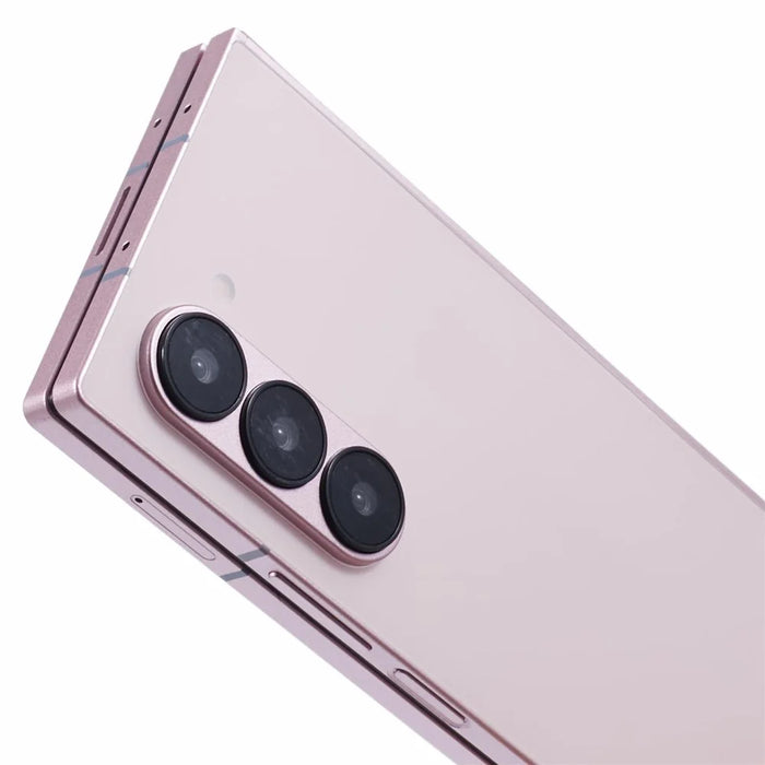 For Samsung Galaxy Z Fold6 5G Fake Phone Model Black Screen Not Real Smartphone Display (Without Logo) - Pink - 7