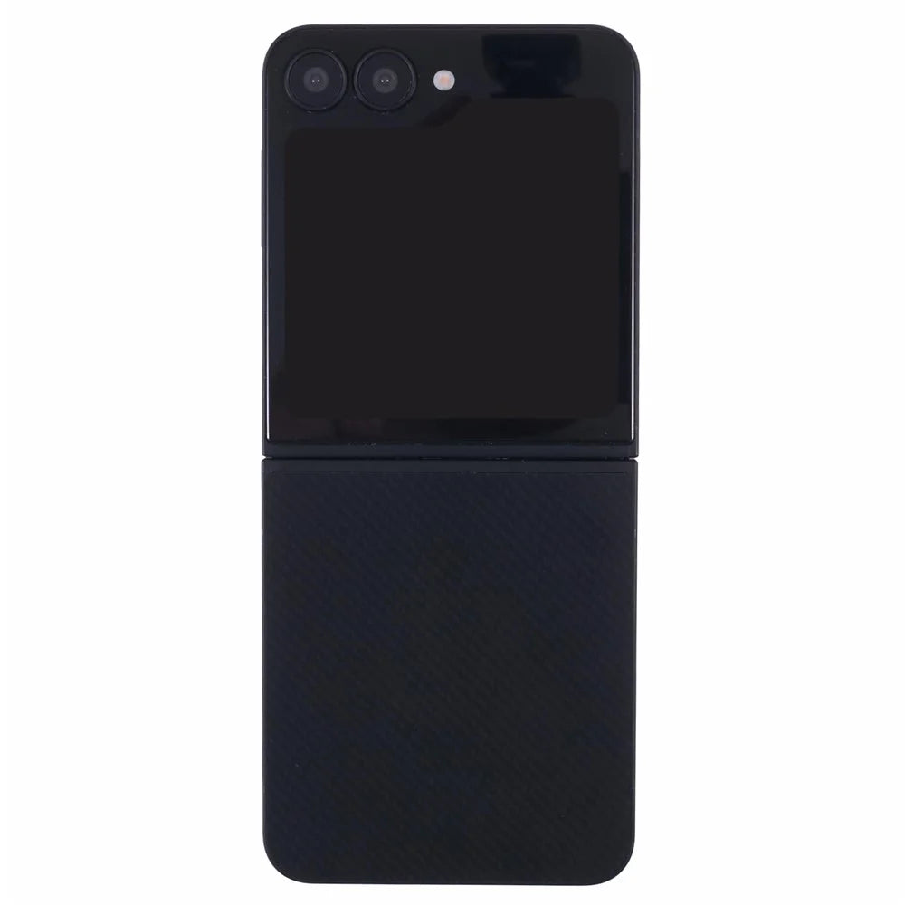 For Samsung Galaxy Z Flip7 FE 5G / Z Flip6 5G Black Screen Fake Phone Model Not Real Smartphone Display (Without Logo) - Black - 1