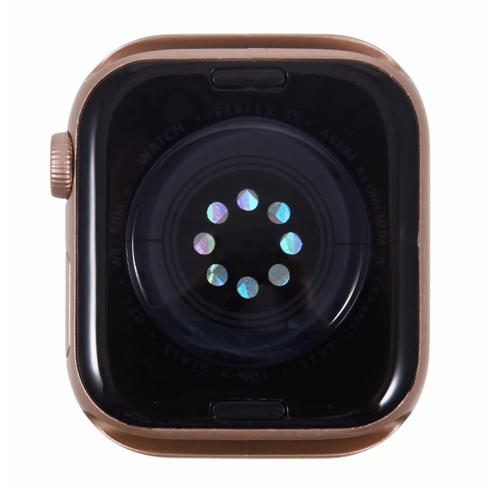 For Apple Watch Series 10 46mm Black Screen Fake Model Not Working Copy Faux Watch - Rose Gold - 2