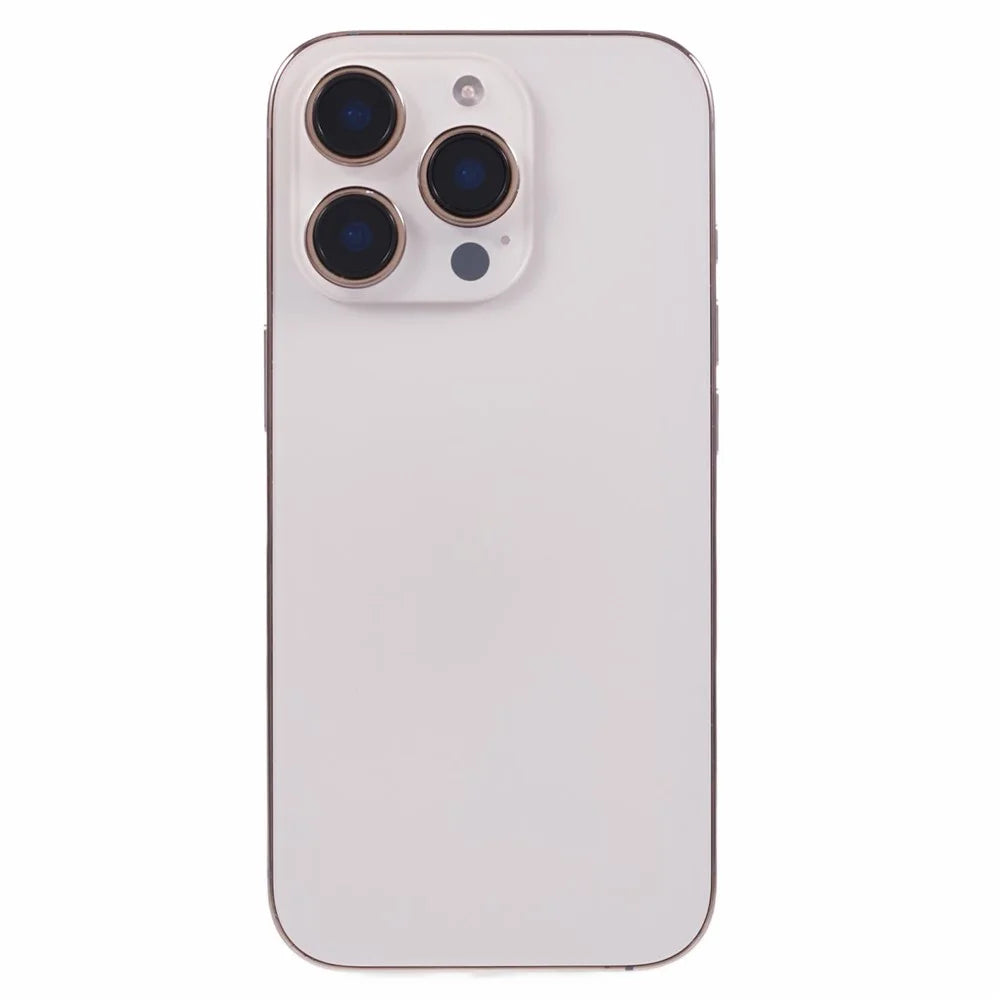 For iPhone 16 Pro Color Screen Dummy Phone Shooting Counter Display Toys (Without Logo) - Yellow - 1