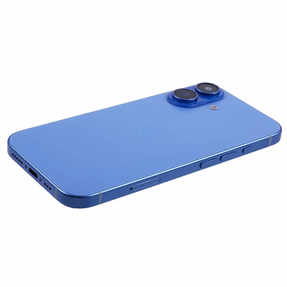 For iPhone 16 Plus Color Screen Dummy Phone Shooting Counter Display Toys (Without Logo) - Blue - 5